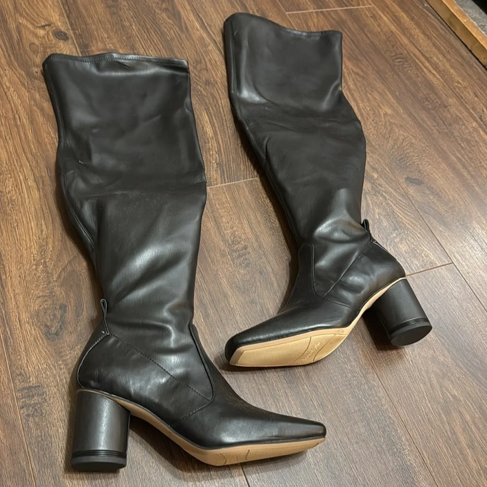 Franco Sarto Pisa Wide Calf Over the Knee Boots - Picture 7 of 14